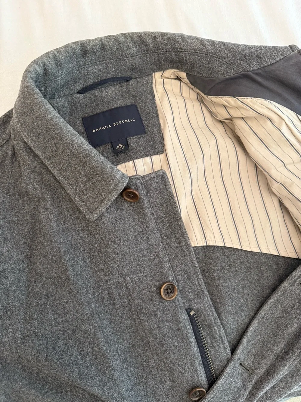 Banana Republic classic button